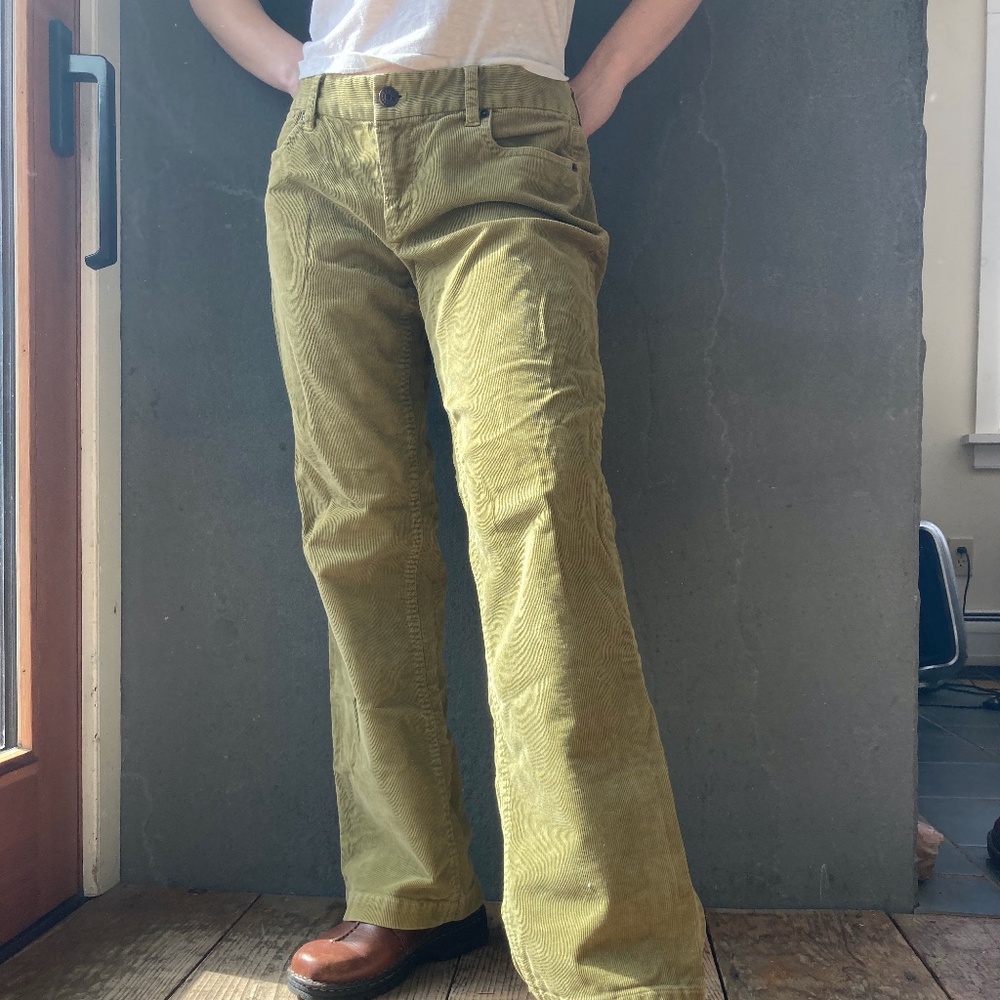 J.Crew Corduroys, Olive Green, size 8